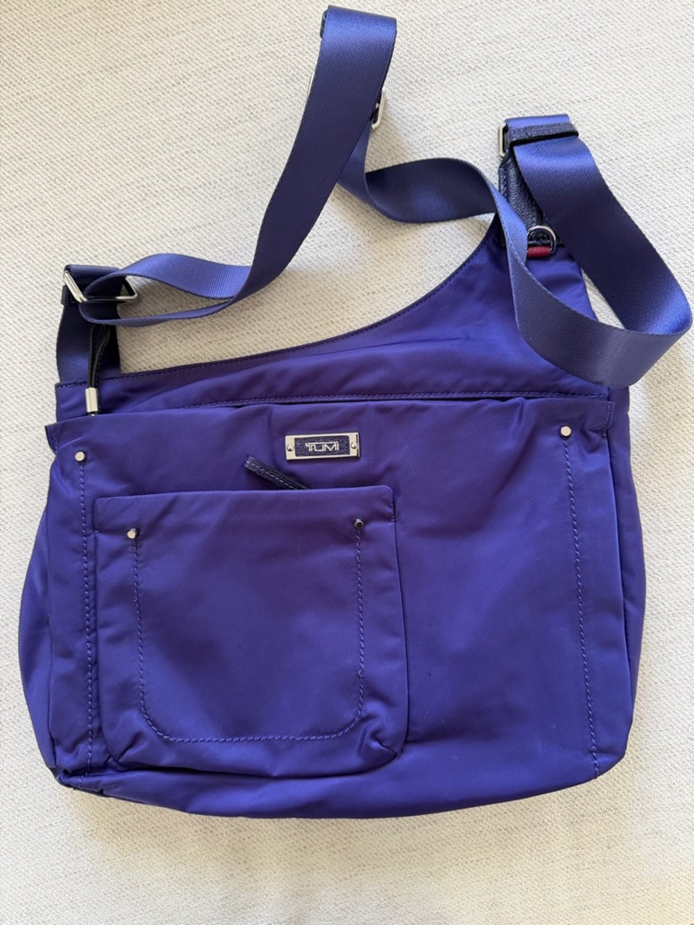 Tumi Nylon Crossbody Messenger Bag
